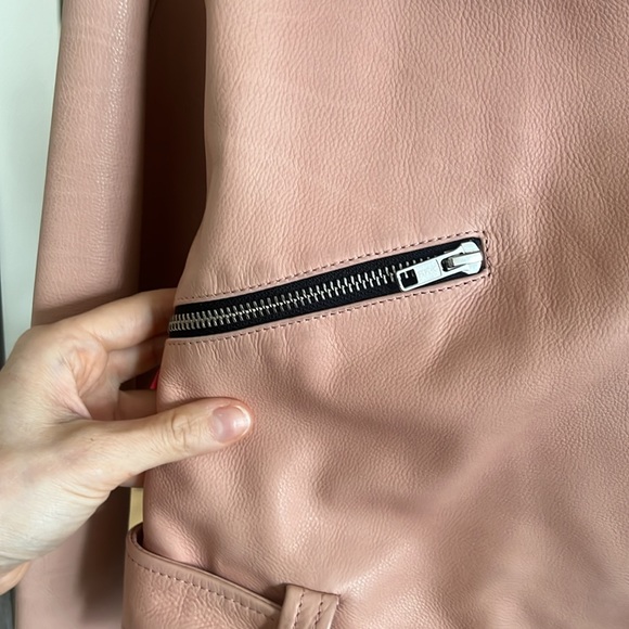 ALC Duvall leather jacket- size 2 - Picture 3 of 16